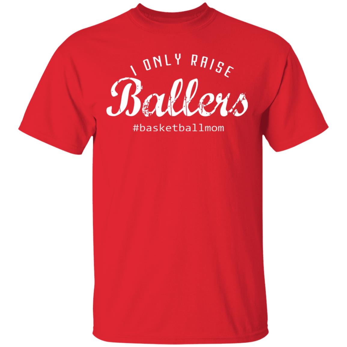 I Only Raises Ballers T-Shirt, Red, Unisex T-Shirt