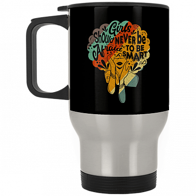 14 oz. Silver Travel Mug