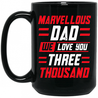 15 oz. Black Mug