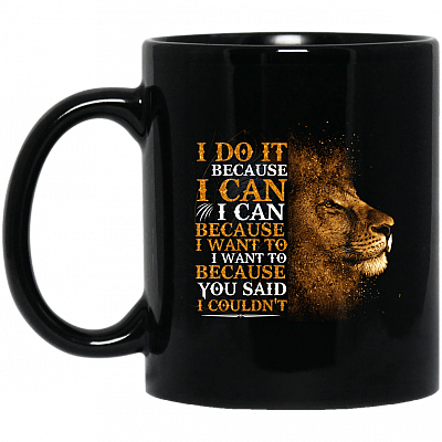 11 oz. Black Mug