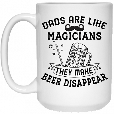 15 oz. White Mug