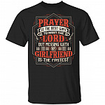 Don't Mess with My Girlfriend T-Shirt - Funny Gifts for Boyfriends, Black, Unisex T-Shirt