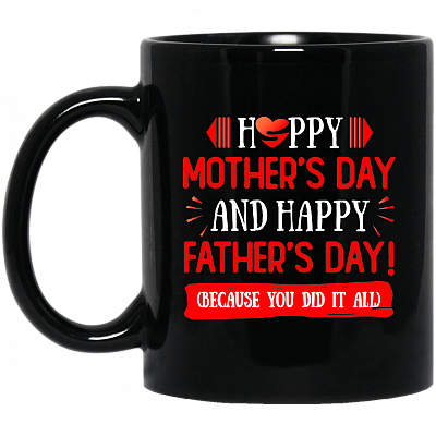 11 oz. Black Mug