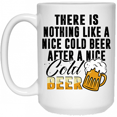 15 oz. White Mug