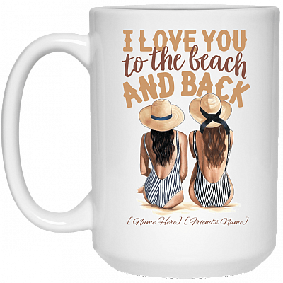 15 oz. White Mug