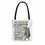 And Into The Book Store I Lose My Mind All Over Print Tote Bag - Shoulder Bag - Reusable Grocery Shopping Bag