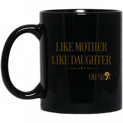 11 oz. Black Mug