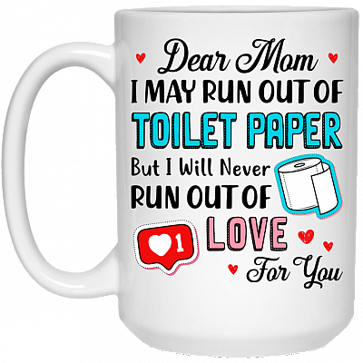 15 oz. White Mug