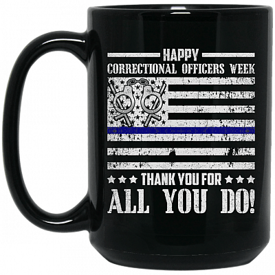 15 oz. Black Mug