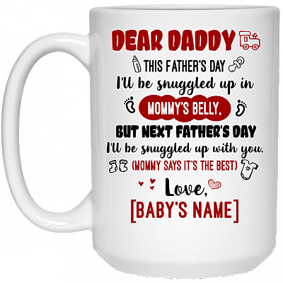 15 oz. White Mug