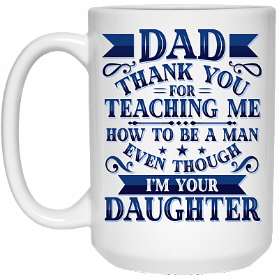 15 oz. White Mug