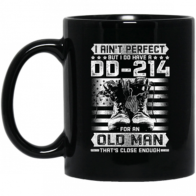 11 oz. Black Mug