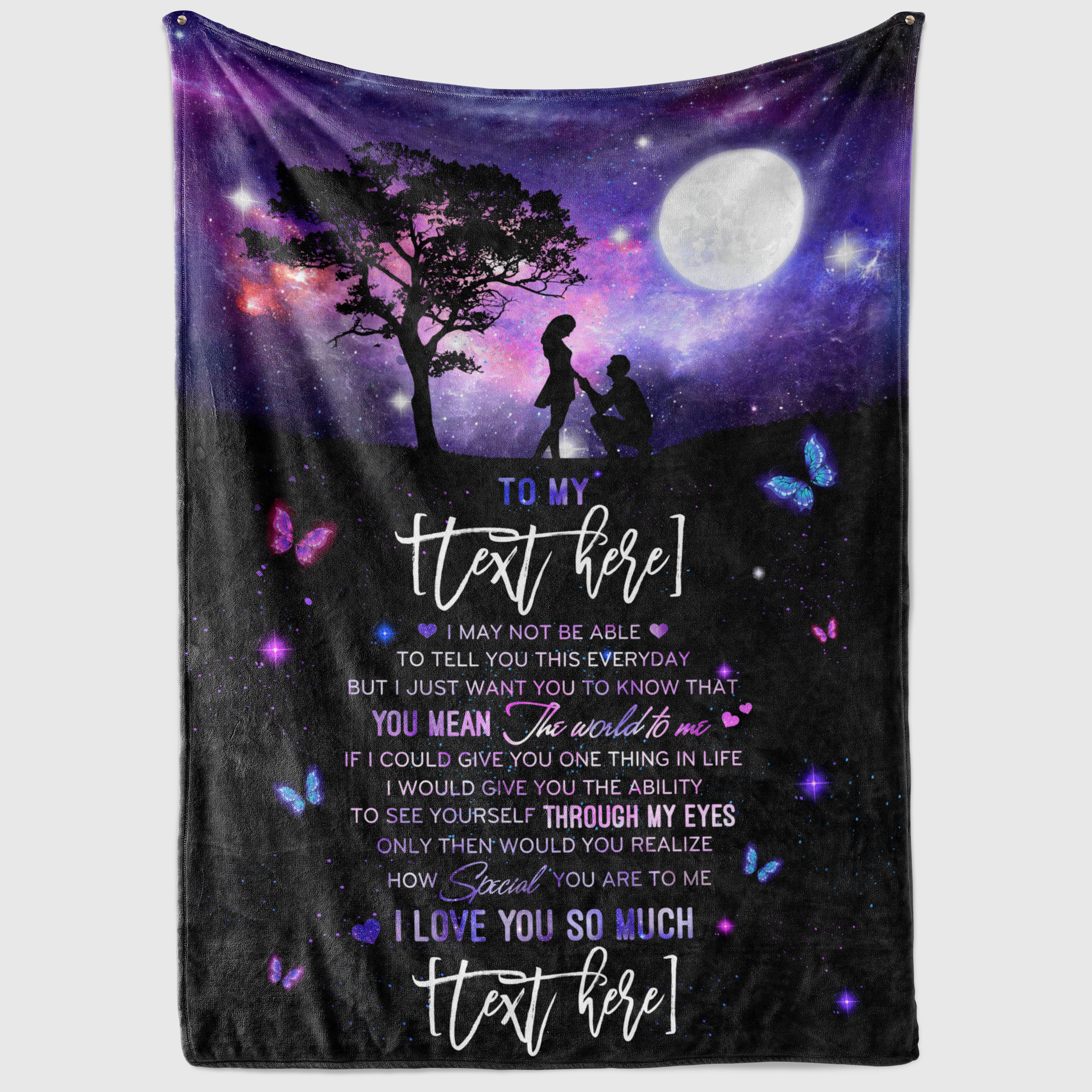 2KT.Blanket Personalized-To My Girlfriend mk2