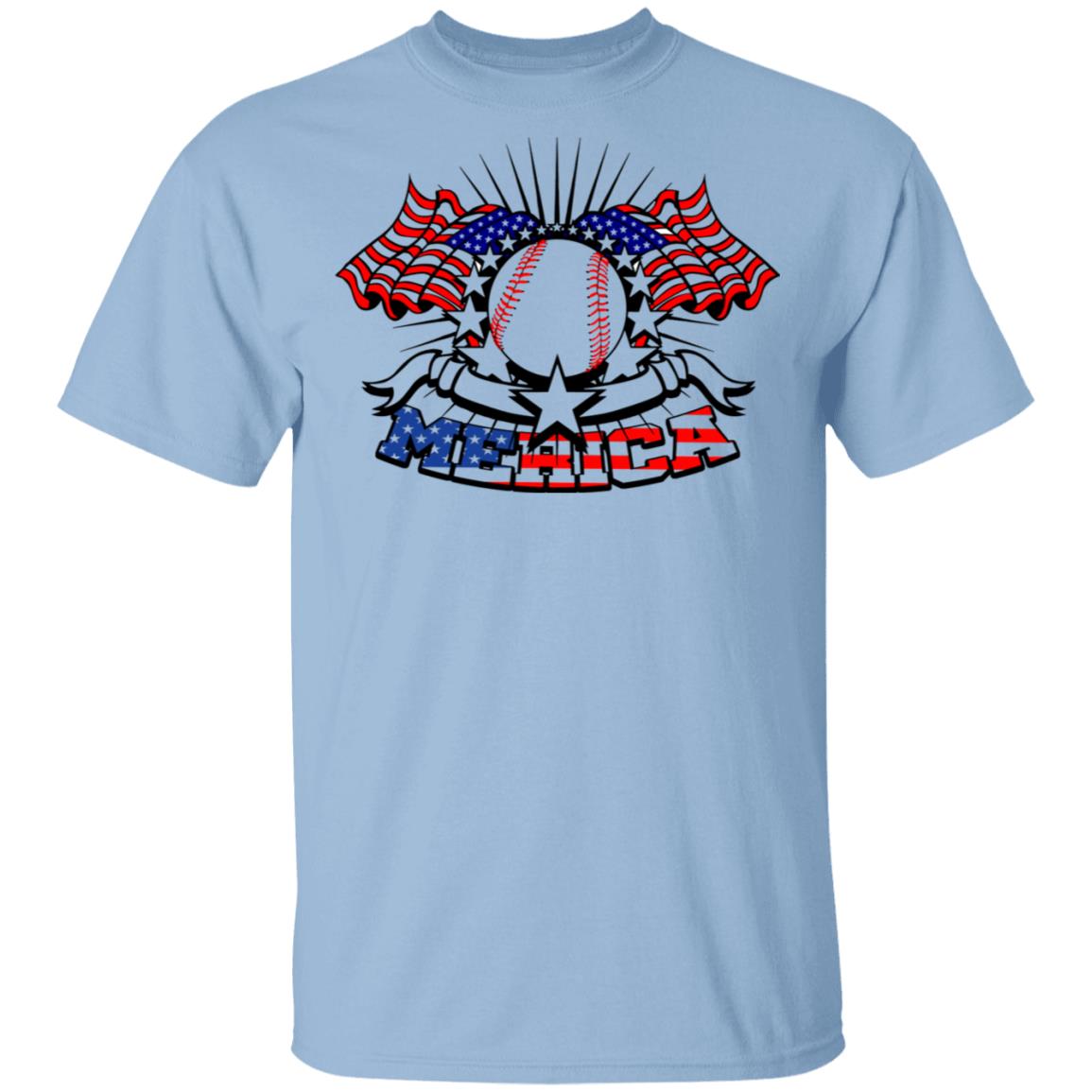 4th of July Women Baseball Graphic American Flag Summer Short T-Shirt - Fourth of July T- Shirt Old Navy, Light Blue, Unisex T-Shirt