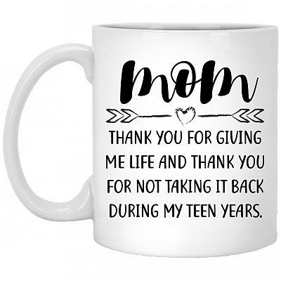 11 oz. White Mug