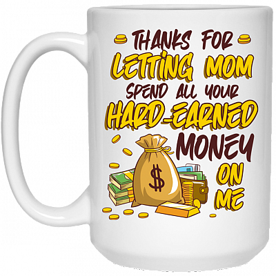 15 oz. White Mug