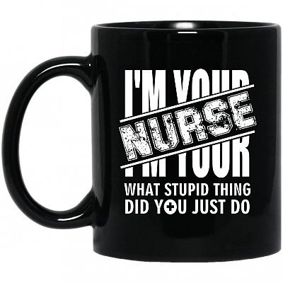 11 oz. Black Mug