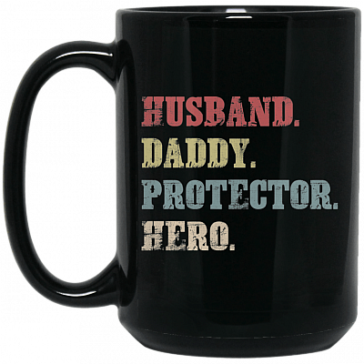 15 oz. Black Mug