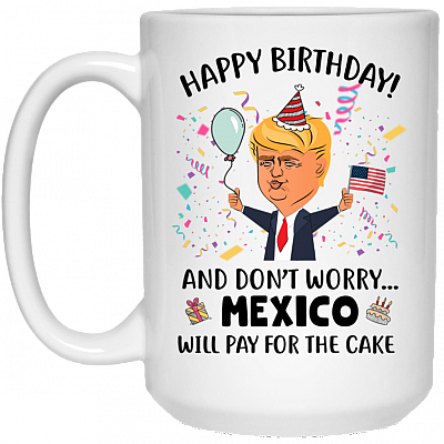 15 oz. White Mug