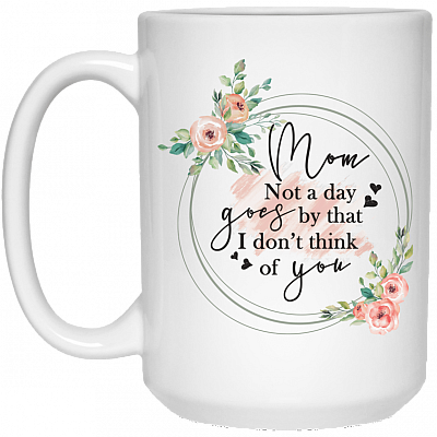 15 oz. White Mug