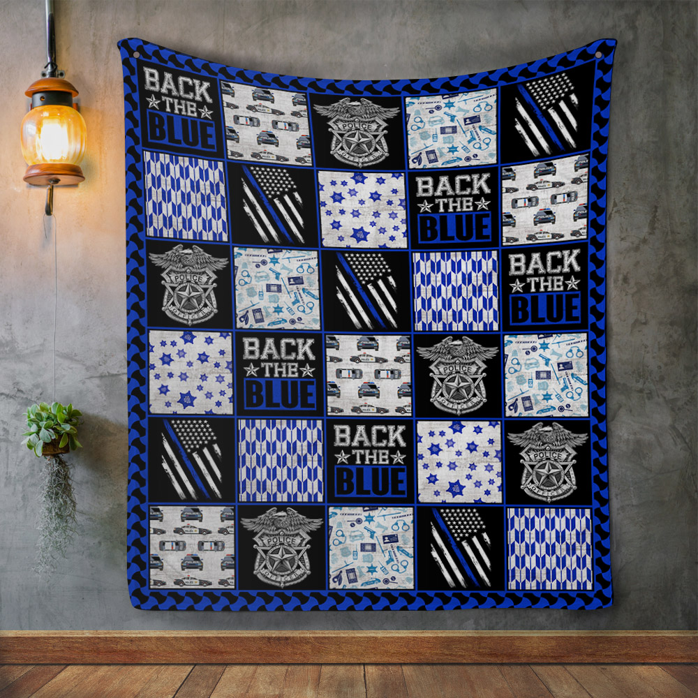 41BN. Back The Blue Police-Mk