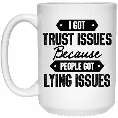15 oz. White Mug
