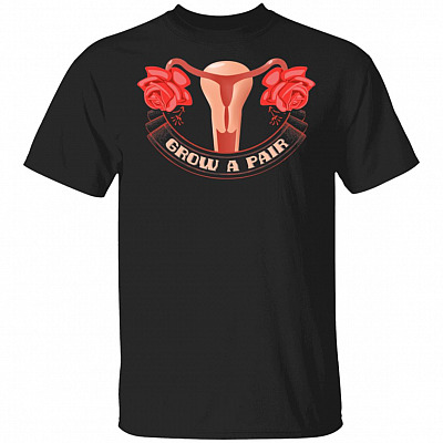 Grow A Pair T-Shirt, Black, Unisex T-Shirt