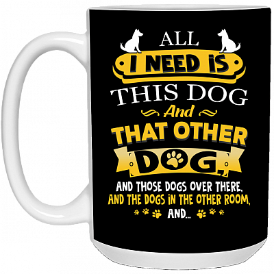 15 oz. White Mug