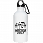 If You Don't Talk To Your Kids About Lutefisk Who Will Funny Ceramic Coffee Mug - Travel Mug - Beer Stein - Stainless Water Bottle - Color Changing Mug, White, 20 oz. Stainless Water Bottle
