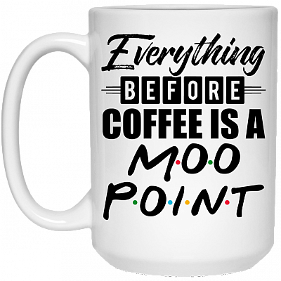 15 oz. White Mug