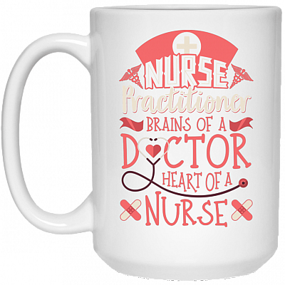 15 oz. White Mug