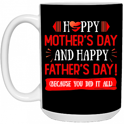 15 oz. White Mug