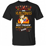 Mom and Daughter Best Freaking Partner in Crime Ever T-Shirt, Black, Unisex T-Shirt