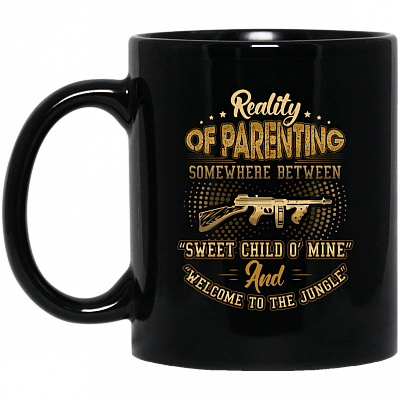 11 oz. Black Mug