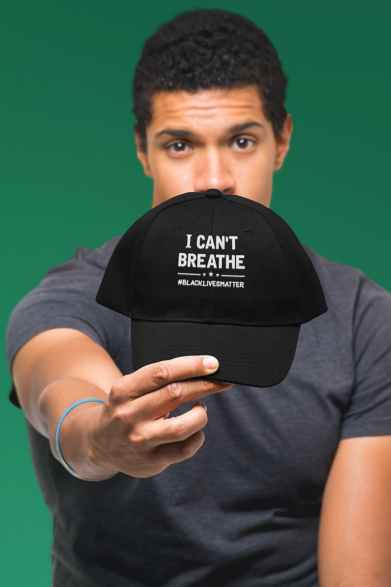 i cant breathe cap hat