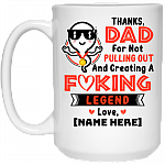 Champion Mug, White, 15 oz. White Mug