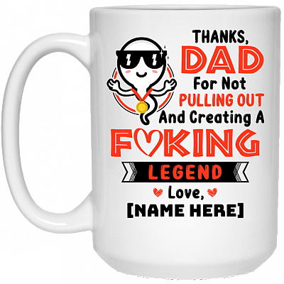 Champion Mug, White, 15 oz. White Mug