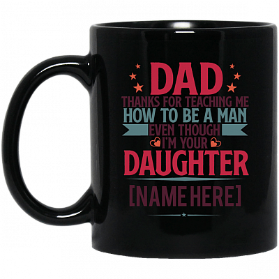 11 oz. Black Mug