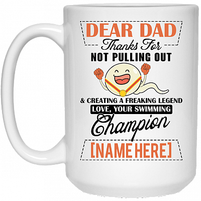 15 oz. White Mug