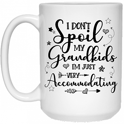 15 oz. White Mug
