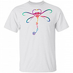 Nurse Life T-Shirt - Dragonfly Shirt, White, Unisex T-Shirt