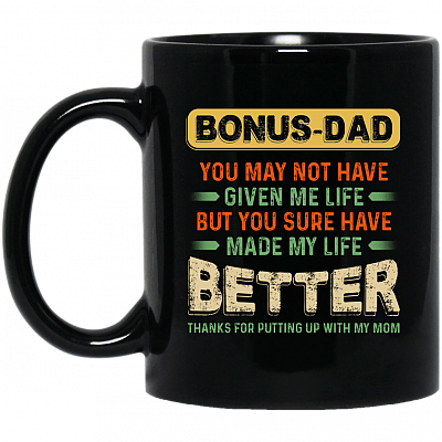 11 oz. Black Mug