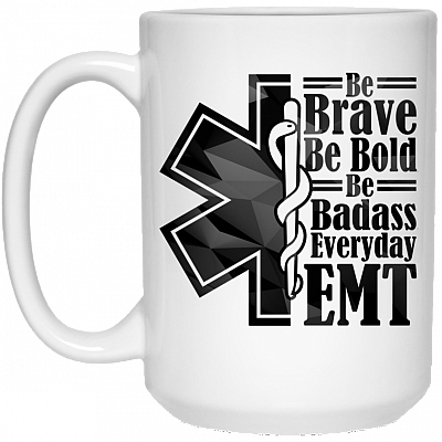 15 oz. White Mug