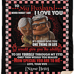 Personalized To My Husband Never Forget That I Love You Your Wife Fleece Blanket – Premium Sherpa Blanket, White, Sherpa Blanket - 60x80