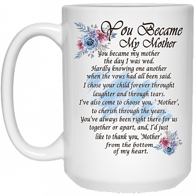 15 oz. White Mug