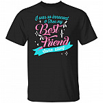 I Was So Innocent And Then My Best Friend Came Along Funny T-Shirt, Black, Unisex T-Shirt