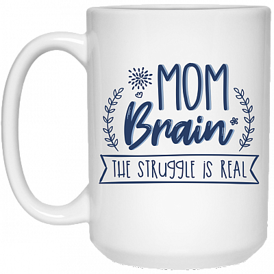 15 oz. White Mug