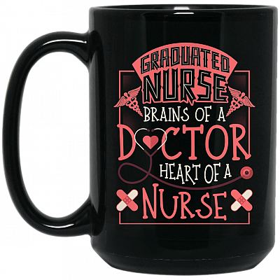 15 oz. Black Mug