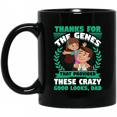 11 oz. Black Mug