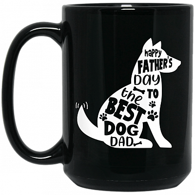 15 oz. Black Mug